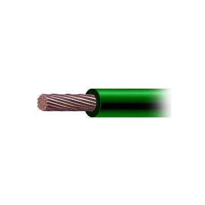 CABLE DE COBRE RECUBIERTO THW-LS CALIBRE 6 AWG 19 HILOS COLOR VERDE (100 METROS)-Cableado-INDIANA-SLY-291-GRN/100-Bsai Seguridad & Controles