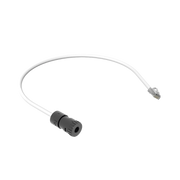 CABLE DE CONEXIÓN EN CAMPO JACK A PLUG RJ45, CATEGORÍA 6A, CMP (PLENUM), 0.5 METROS, COLOR BLANCO-Cables y Conectores-PANDUIT-Bsai Seguridad & Controles