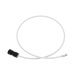 CABLE DE CONEXIÓN EN CAMPO JACK A PLUG RJ45, CATEGORÍA 6A, CMP (PLENUM), 1 METRO, COLOR BLANCO-Cableado de Cobre-PANDUIT-FC-ICCP1MWH-Bsai Seguridad & Controles