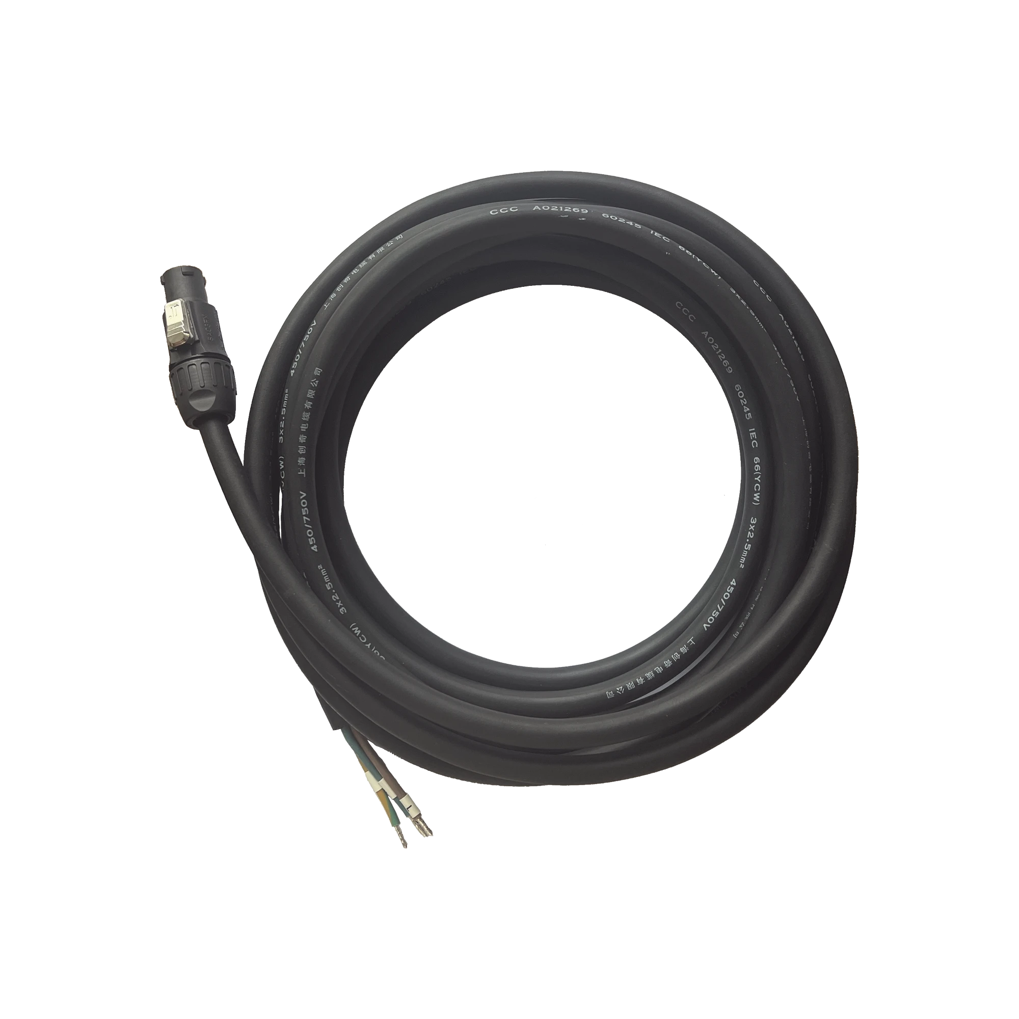 CABLE DE CORRIENTE PRINCIPAL PARA PANELES LED DE EXTERIOR/ COMPATIBLE CON FAMILIA CD-1AAB Y CD-2APA-Videowalls-HIKVISION-Bsai Seguridad & Controles