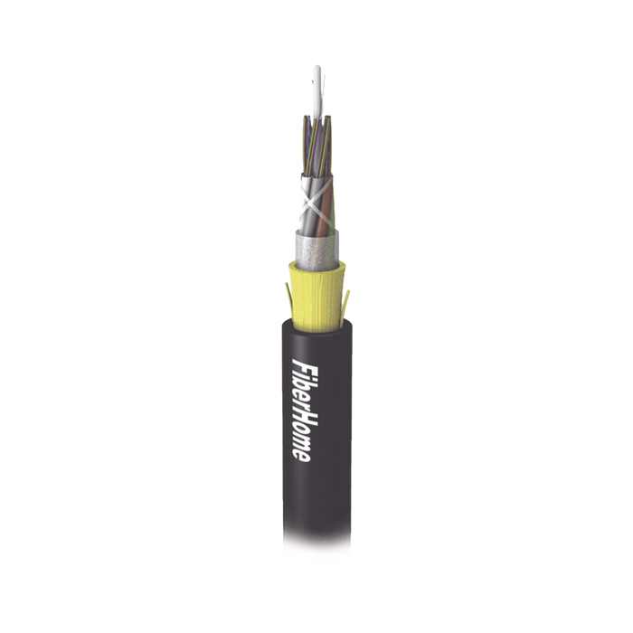 CABLE DE FIBRA ÓPTICA AÉREA (ADSS) G.652D, MONOMODO DE 96 HILOS, EXTERIOR, SPAN 100, LOOSE TUBE, PRECIO POR METRO-Redes FTTH/PON-LINKEDPRO BY FIBERHOME-Bsai Seguridad & Controles