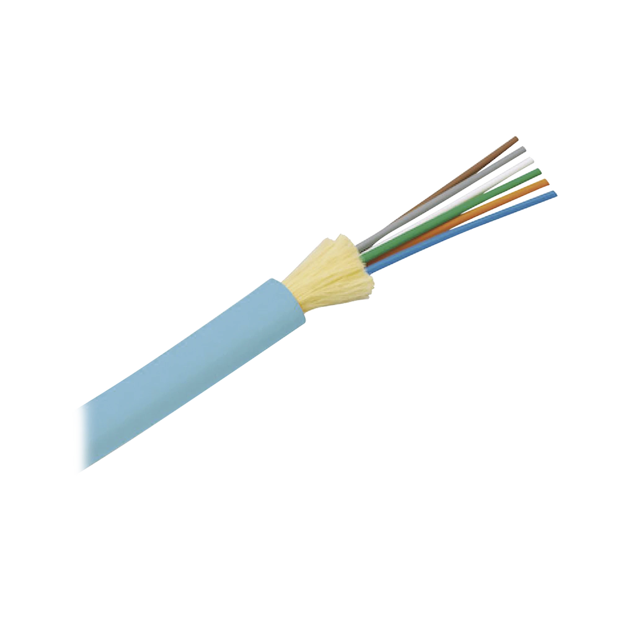 CABLE DE FIBRA ÓPTICA DE 12 HILOS, MULTIMODO OM4 50/125 OPTIMIZADA, INTERIOR, TIGHT BUFFER 900UM, NO CONDUCTIVA (DIELÉCTRICA), OFNR (RISER), PRECIO POR METRO-Fibra Óptica-PANDUIT-FODRZ12Y-Bsai Seguridad & Controles