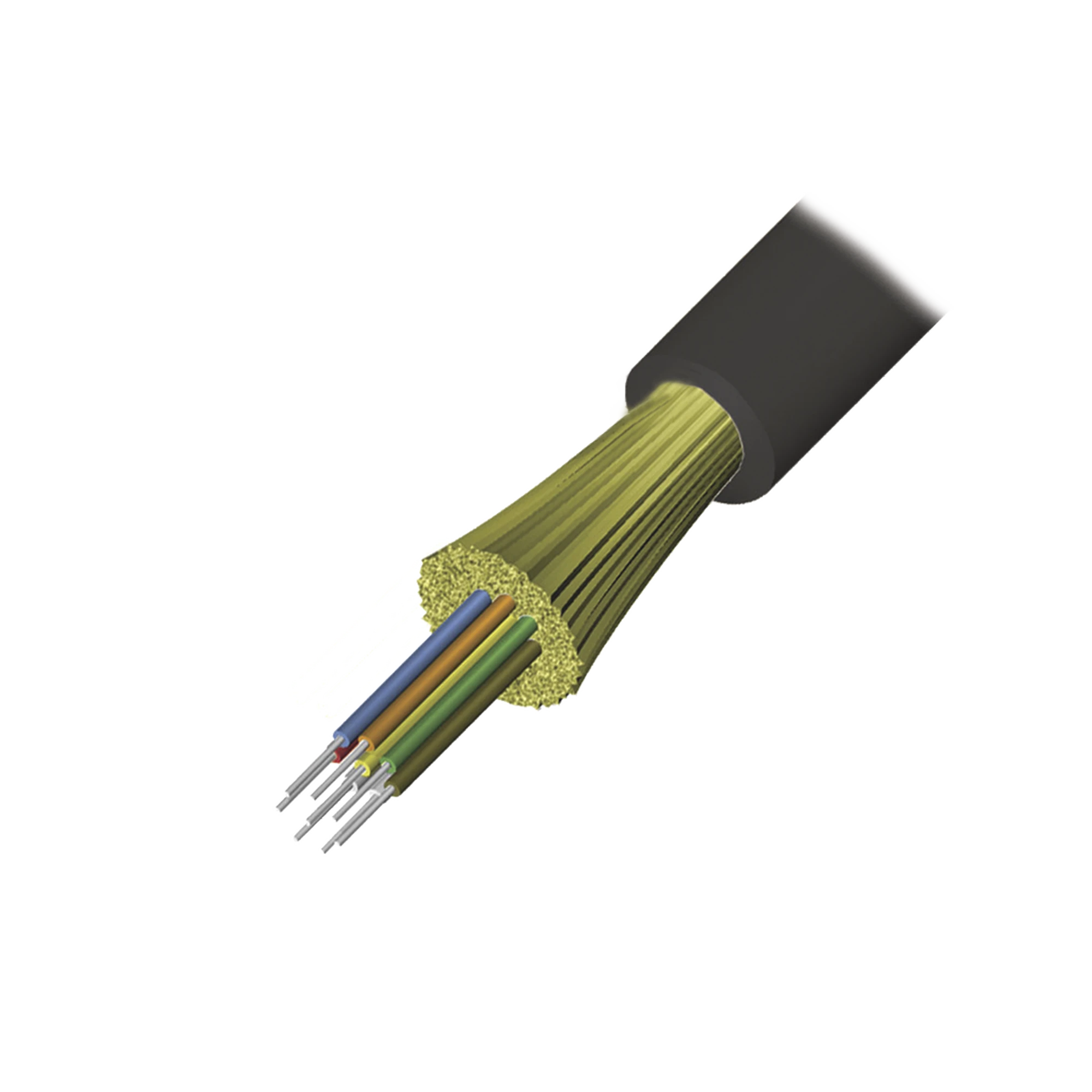 CABLE DE FIBRA ÓPTICA DE 6 HILOS, INTERIOR/EXTERIOR, TIGHT BUFFER, NO CONDUCTIVA (DIELÉCTRICA), LS0H, MULTIMODO OM3 50/125 OPTIMIZADA, 1 METRO-Fibra Óptica-SIEMON-9GD5H006D-T301M-Bsai Seguridad & Controles