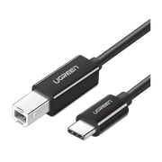 CABLE DE IMPRESORA O ESCÁNER USB-C | 1M (6 PIES) | USB TIPO C A USB 2.0 TIPO B | SOPORTA THUNDERBOLT 3 | ALTA VELOCIDAD | DAC | COMPATIBLE CON BROTHER HP, CANON, LEXMARK, EPSON, DELL, XEROX, SAMSUNG, ETC.-Accesorios Generales-UGREEN-50446-Bsai Seguridad & Controles