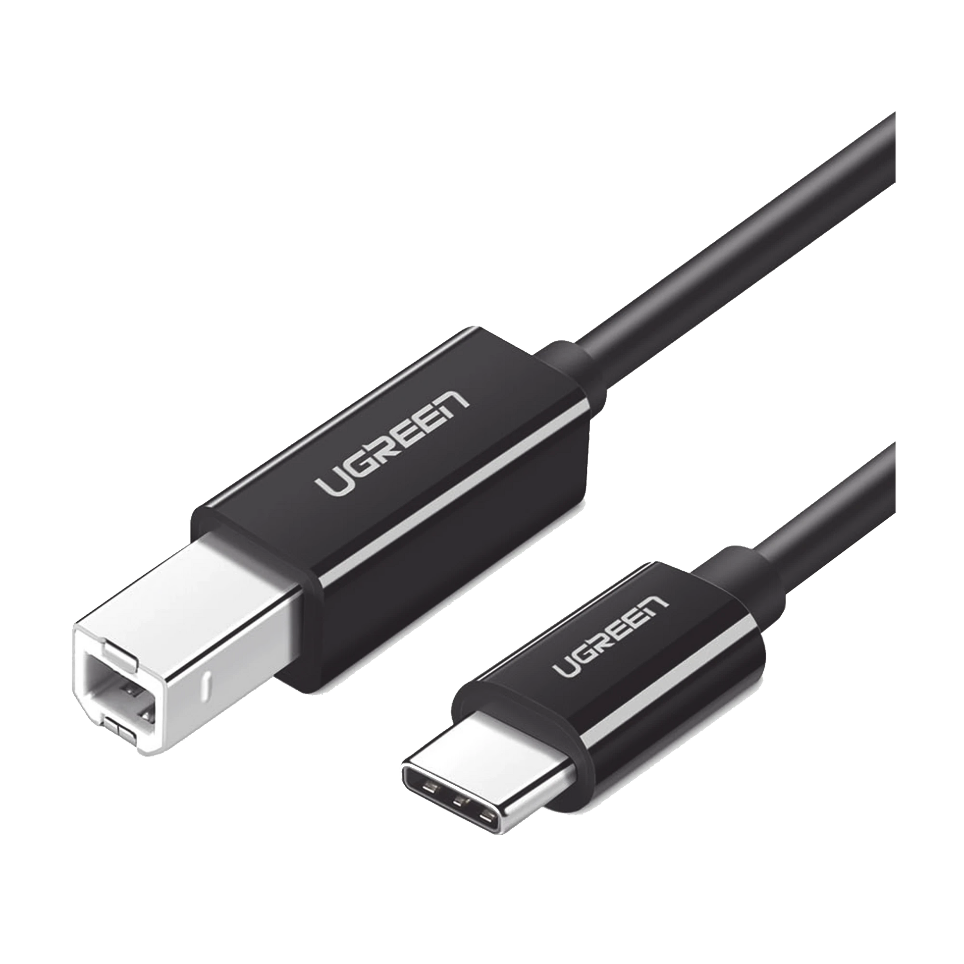 CABLE DE IMPRESORA O ESCÁNER USB-C | 1M (6 PIES) | USB TIPO C A USB 2.0 TIPO B | SOPORTA THUNDERBOLT 3 | ALTA VELOCIDAD | DAC | COMPATIBLE CON BROTHER HP, CANON, LEXMARK, EPSON, DELL, XEROX, SAMSUNG, ETC.-Accesorios Generales-UGREEN-50446-Bsai Seguridad & Controles