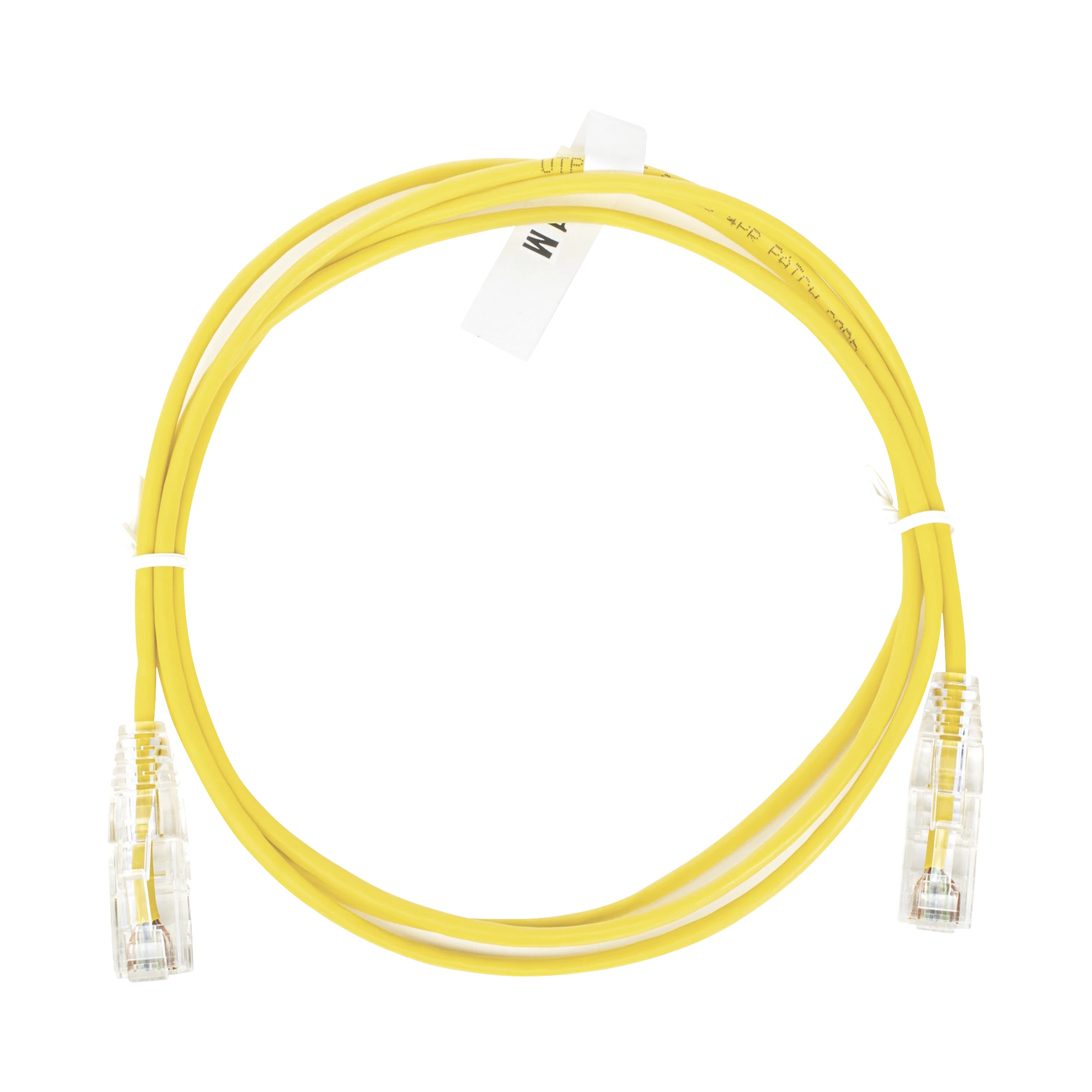 CABLE DE PARCHEO SLIM UTP CAT6 - 1 METRO, AMARILLO, DIÁMETRO REDUCIDO (28 AWG)-Patch Cords-LINKEDPRO BY EPCOM-Bsai Seguridad & Controles