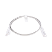 CABLE DE PARCHEO SLIM UTP CAT6 - 1 METRO, GRIS, DIÁMETRO REDUCIDO (28 AWG)-Patch Cords-LINKEDPRO BY EPCOM-Bsai Seguridad & Controles
