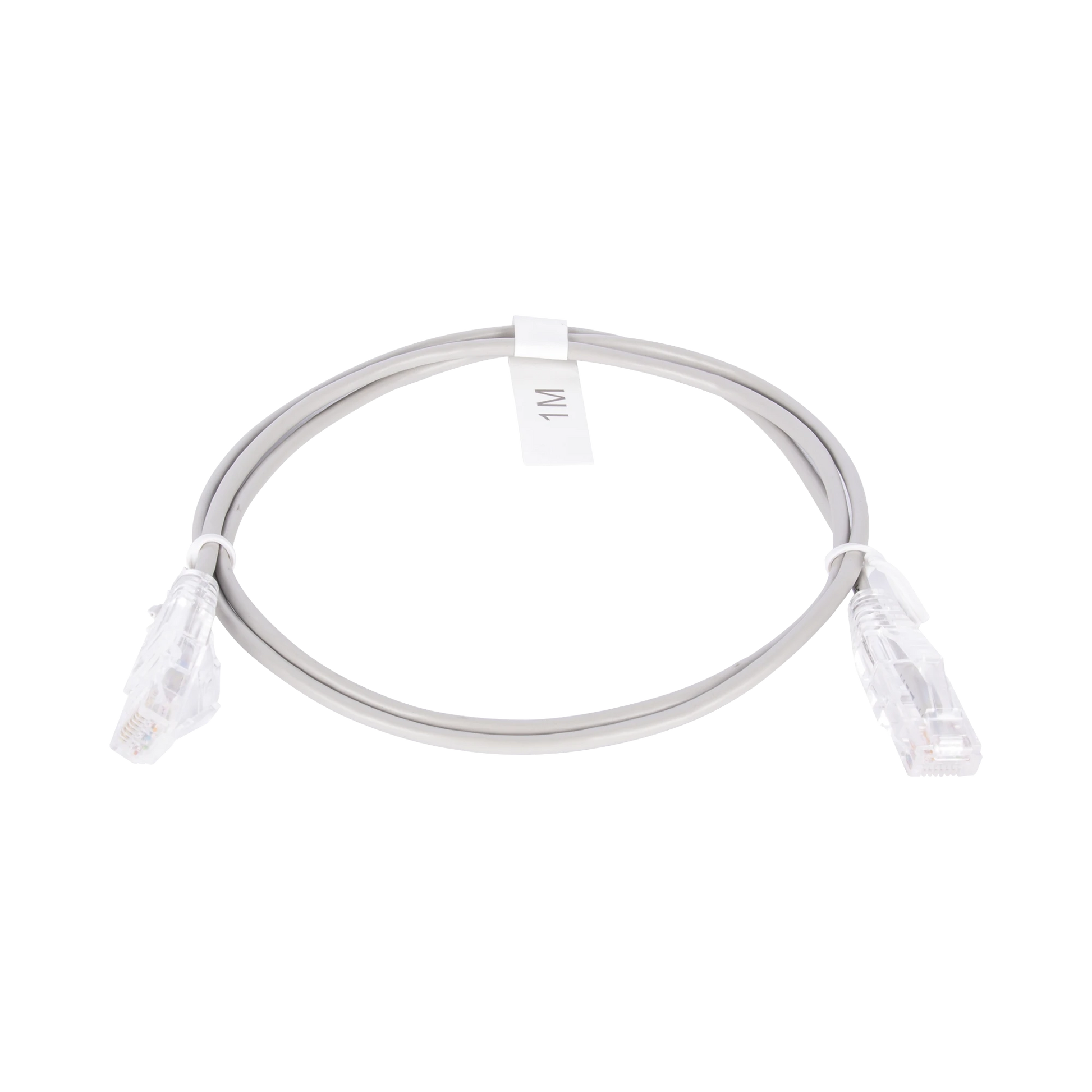 CABLE DE PARCHEO SLIM UTP CAT6 - 1 METRO, GRIS, DIÁMETRO REDUCIDO (28 AWG)-Patch Cords-LINKEDPRO BY EPCOM-Bsai Seguridad & Controles