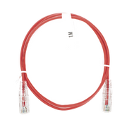 CABLE DE PARCHEO SLIM UTP CAT6 - 1 METRO, ROJO, DIÁMETRO REDUCIDO (28 AWG)-Patch Cords-LINKEDPRO BY EPCOM-Bsai Seguridad & Controles