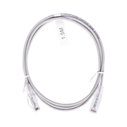 CABLE DE PARCHEO SLIM UTP CAT6 - 1.5 M GRIS DIÁMETRO REDUCIDO (28 AWG)-Patch Cords-LINKEDPRO BY EPCOM-Bsai Seguridad & Controles