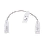 CABLE DE PARCHEO SLIM UTP CAT6 - 20 CM GRIS DIÁMETRO REDUCIDO (28 AWG)-Patch Cords-LINKEDPRO BY EPCOM-Bsai Seguridad & Controles