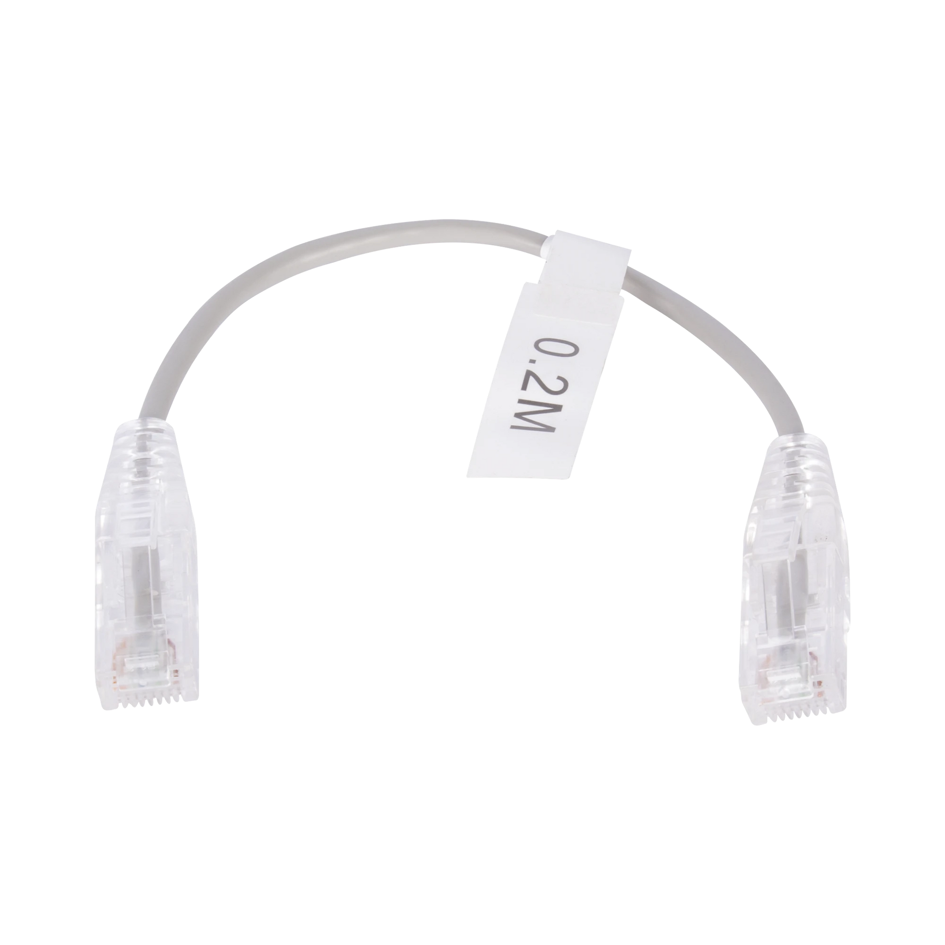 CABLE DE PARCHEO SLIM UTP CAT6 - 20 CM GRIS DIÁMETRO REDUCIDO (28 AWG)-Patch Cords-LINKEDPRO BY EPCOM-Bsai Seguridad & Controles
