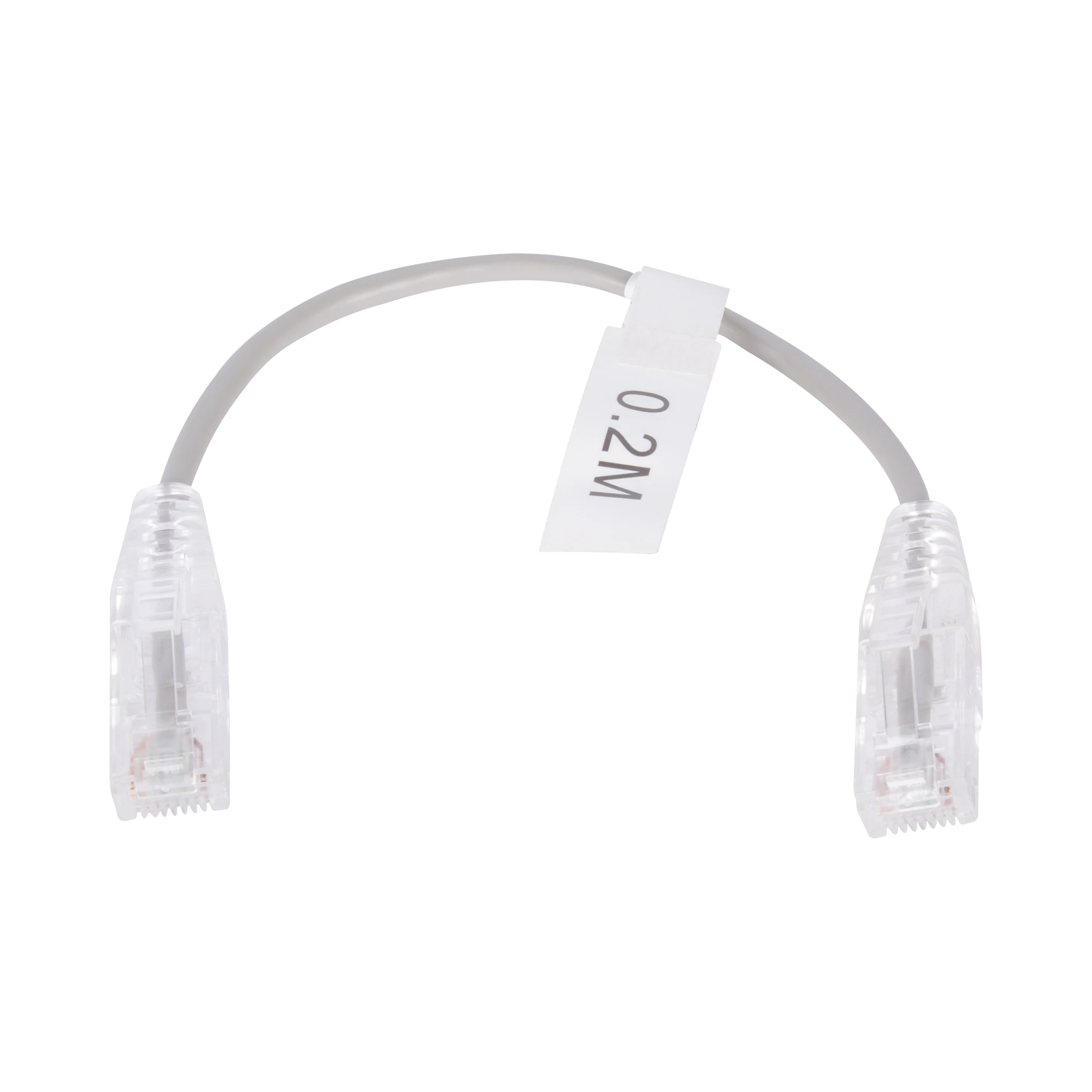 CABLE DE PARCHEO SLIM UTP CAT6 - 20 CM GRIS DIÁMETRO REDUCIDO (28 AWG)-Patch Cords-LINKEDPRO BY EPCOM-Bsai Seguridad & Controles