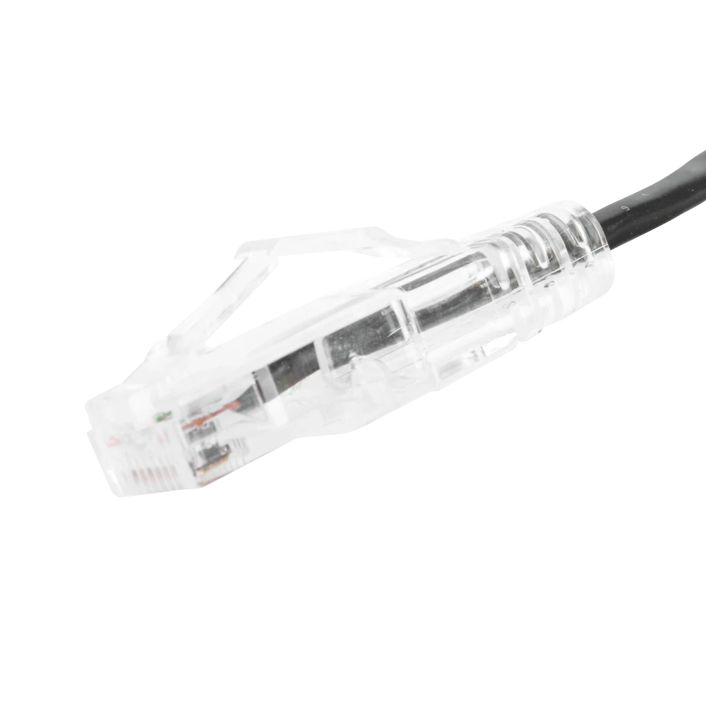 CABLE DE PARCHEO SLIM UTP CAT6 - 20 CM NEGRO DIÁMETRO REDUCIDO (28 AWG)-Patch Cords-LINKEDPRO BY EPCOM-Bsai Seguridad & Controles