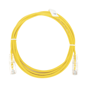 CABLE DE PARCHEO SLIM UTP CAT6 - 3 M AMARILLO DIÁMETRO REDUCIDO (28 AWG)-Patch Cords-LINKEDPRO BY EPCOM-Bsai Seguridad & Controles