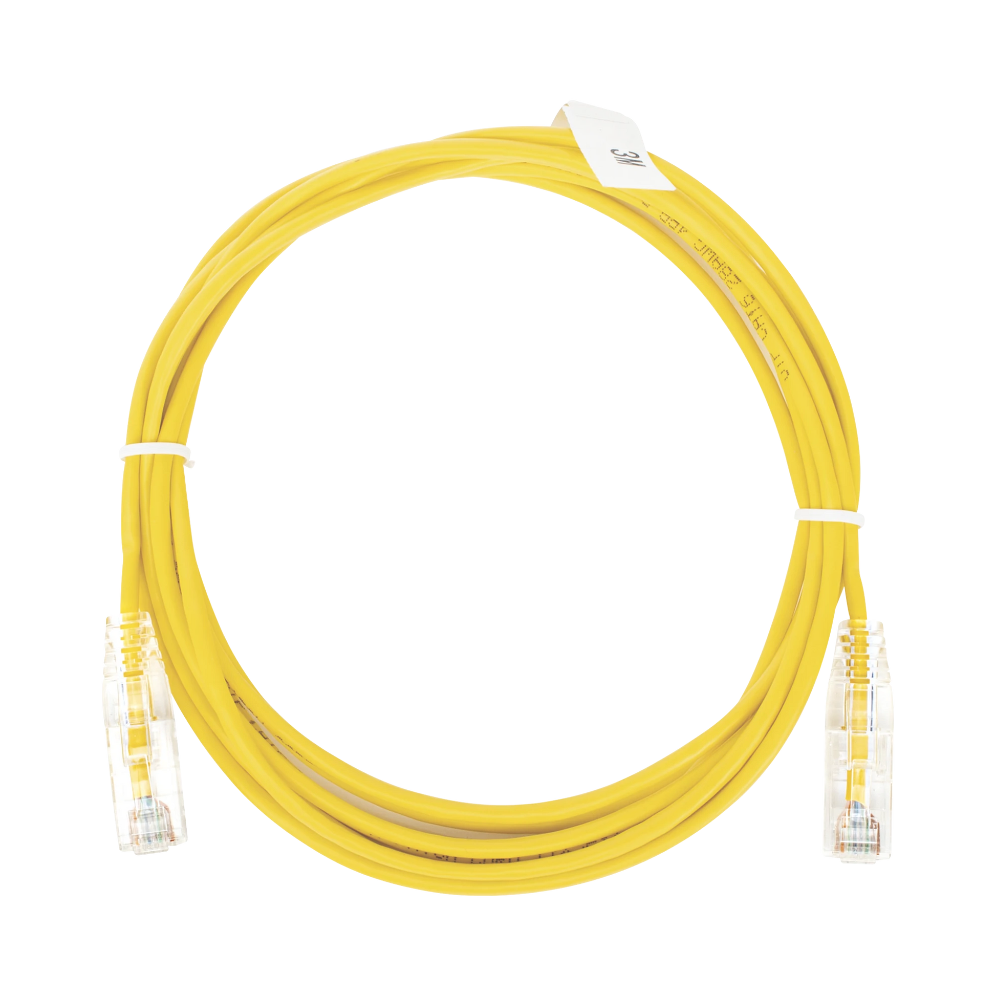 CABLE DE PARCHEO SLIM UTP CAT6 - 3 M AMARILLO DIÁMETRO REDUCIDO (28 AWG)-Patch Cords-LINKEDPRO BY EPCOM-Bsai Seguridad & Controles