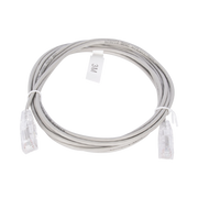 CABLE DE PARCHEO SLIM UTP CAT6 - 3 M GRIS DIÁMETRO REDUCIDO (28 AWG)-Patch Cords-LINKEDPRO BY EPCOM-Bsai Seguridad & Controles