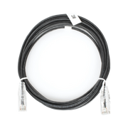CABLE DE PARCHEO SLIM UTP CAT6 - 3 M NEGRO DIÁMETRO REDUCIDO (28 AWG)-Patch Cords-LINKEDPRO BY EPCOM-Bsai Seguridad & Controles
