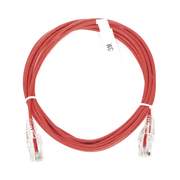 CABLE DE PARCHEO SLIM UTP CAT6 - 3 M ROJO DIÁMETRO REDUCIDO (28 AWG)-Patch Cords-LINKEDPRO BY EPCOM-Bsai Seguridad & Controles