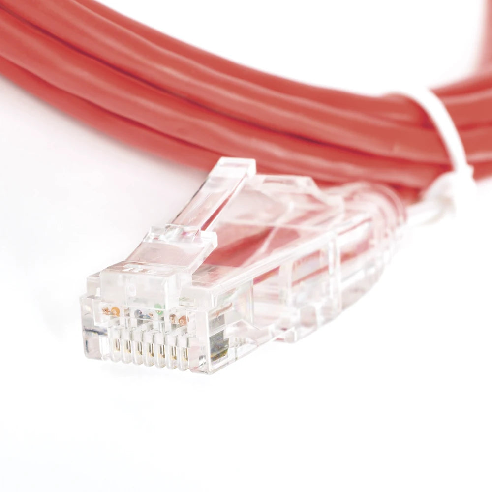 CABLE DE PARCHEO SLIM UTP CAT6 - 3 M ROJO DIÁMETRO REDUCIDO (28 AWG)-Patch Cords-LINKEDPRO BY EPCOM-Bsai Seguridad & Controles