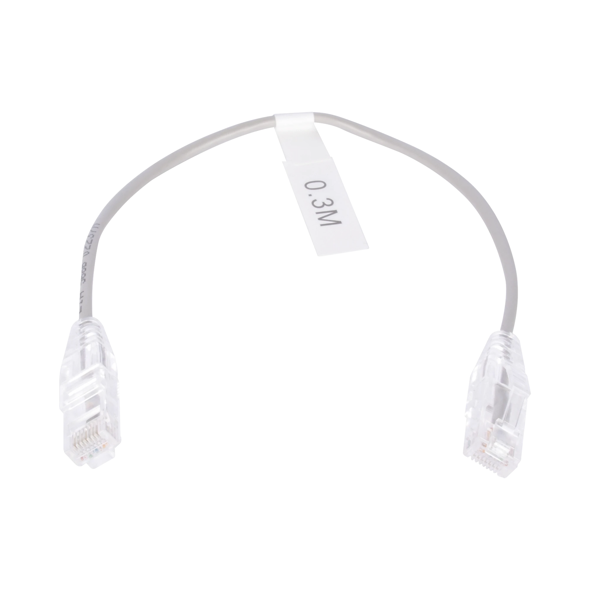 CABLE DE PARCHEO SLIM UTP CAT6 - 30 CM GRIS DIÁMETRO REDUCIDO (28 AWG)-Patch Cords-LINKEDPRO BY EPCOM-Bsai Seguridad & Controles