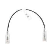 CABLE DE PARCHEO SLIM UTP CAT6 - 30 CM NEGRO DIÁMETRO REDUCIDO (28 AWG)-Patch Cords-LINKEDPRO BY EPCOM-Bsai Seguridad & Controles
