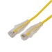 CABLE DE PARCHEO SLIM UTP CAT6A - 0.5 M AMARILLO, DIÁMETRO REDUCIDO (28 AWG)-Cableado-CHAROFIL-Bsai Seguridad & Controles