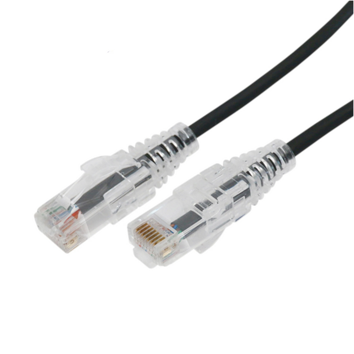 CABLE DE PARCHEO SLIM UTP CAT6A - 1 M NEGRO, DIÁMETRO REDUCIDO (28 AWG)-Cableado-LINKEDPRO BY EPCOM-LP-UT6A-100-BK28-Bsai Seguridad & Controles