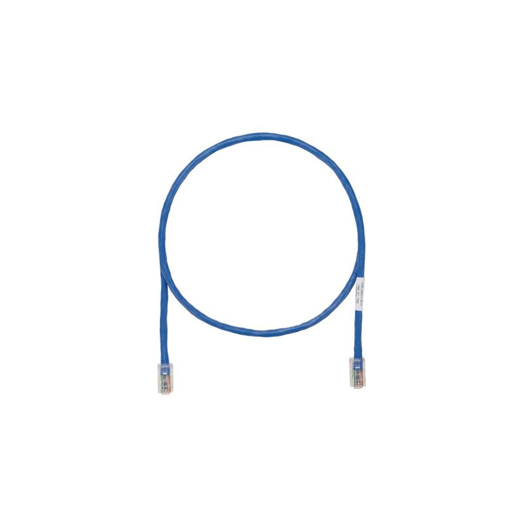 CABLE DE PARCHEO TX5, UTP CAT5E, 24 AWG, CM, COLOR AZUL, 3FT-Cableado-PANDUIT-Bsai Seguridad & Controles