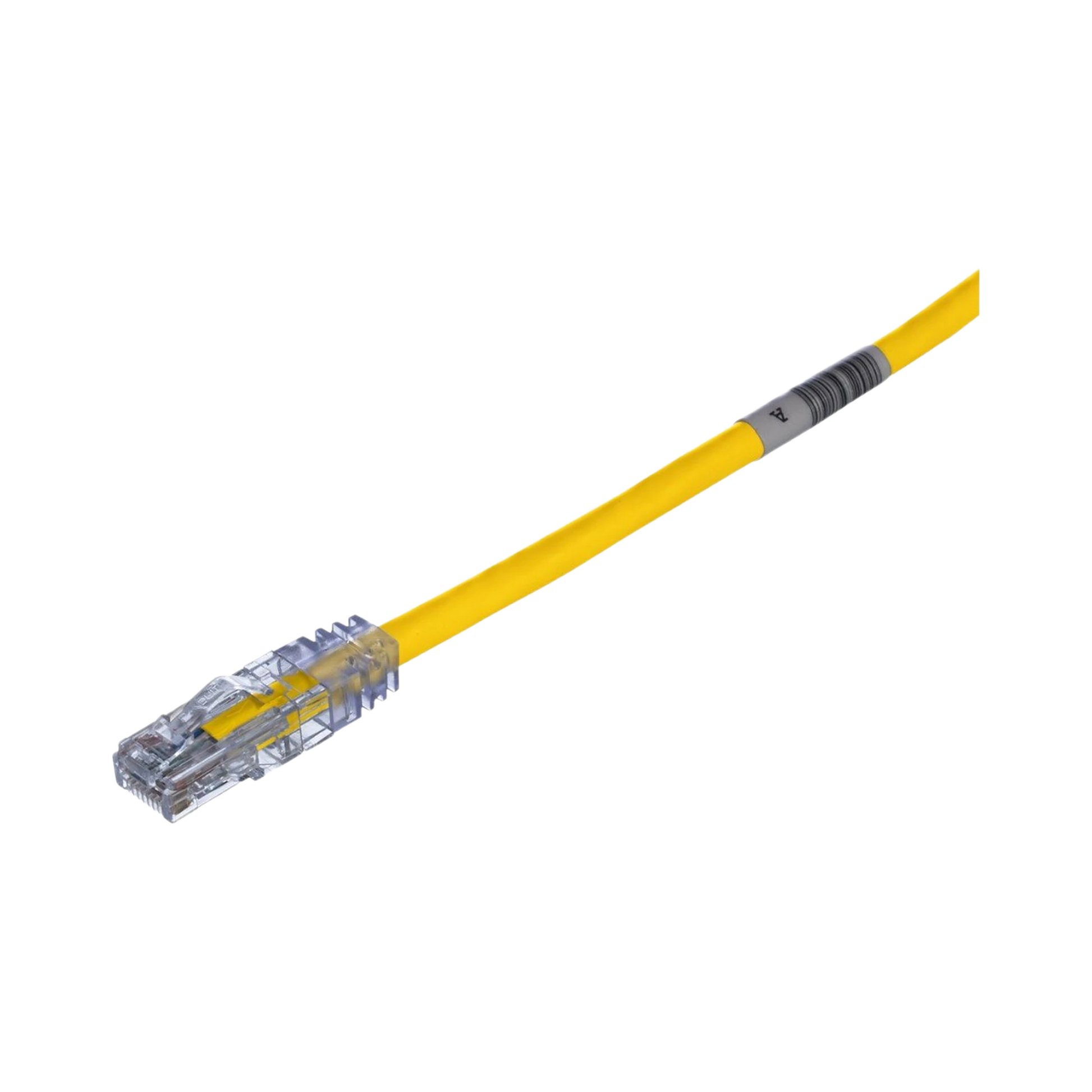 CABLE DE PARCHEO TX6, UTP CAT6, 24 AWG, CM, COLOR AMARILLO, 20FT-Cableado de Cobre-PANDUIT-Bsai Seguridad & Controles