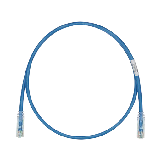 CABLE DE PARCHEO TX6, UTP CAT6, 24 AWG, CM, COLOR AZUL, 0.5 M.-Cableado de Cobre-PANDUIT-Bsai Seguridad & Controles