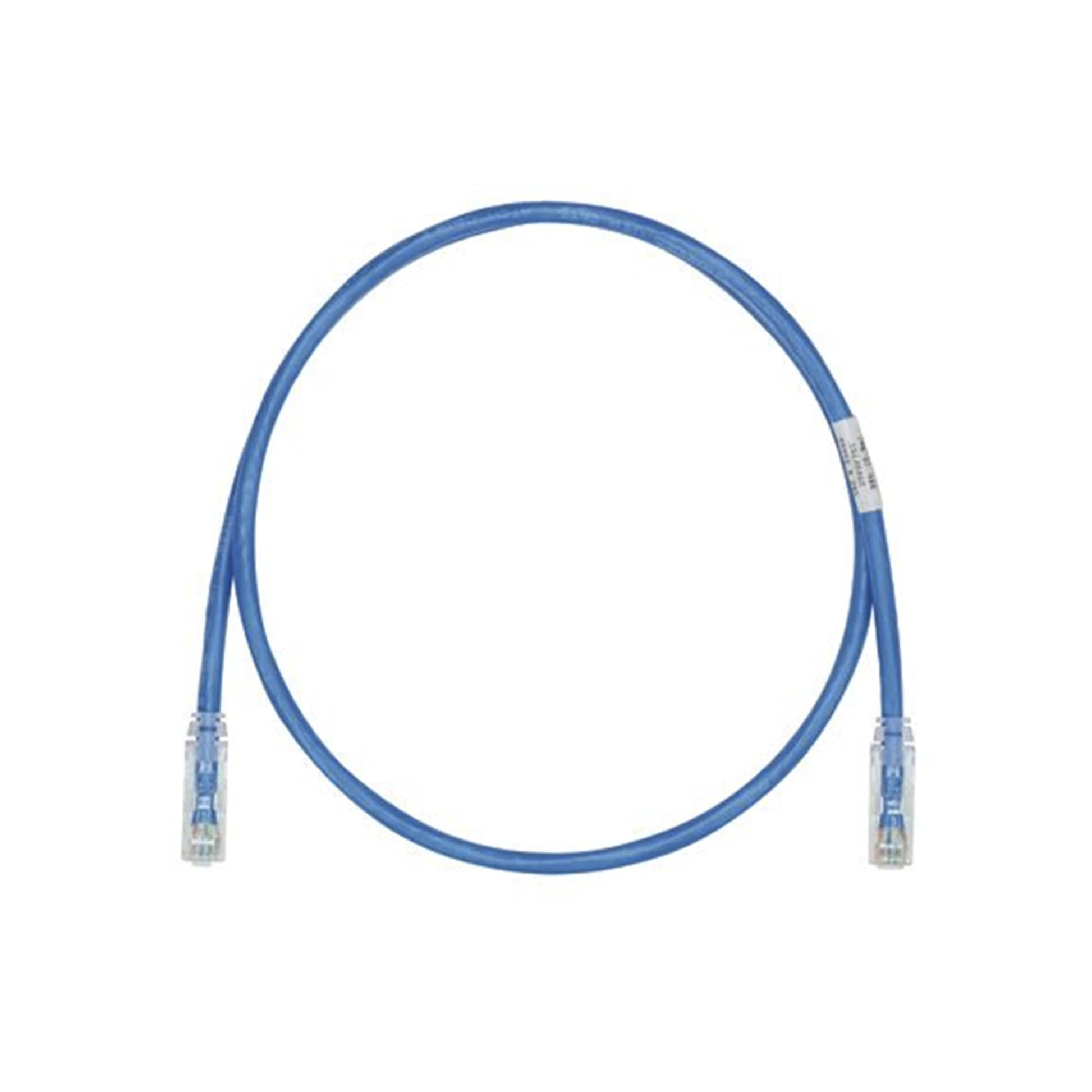 CABLE DE PARCHEO TX6, UTP CAT6, 24 AWG, CM, COLOR AZUL, 2 FT.-Cableado-PANDUIT-Bsai Seguridad & Controles