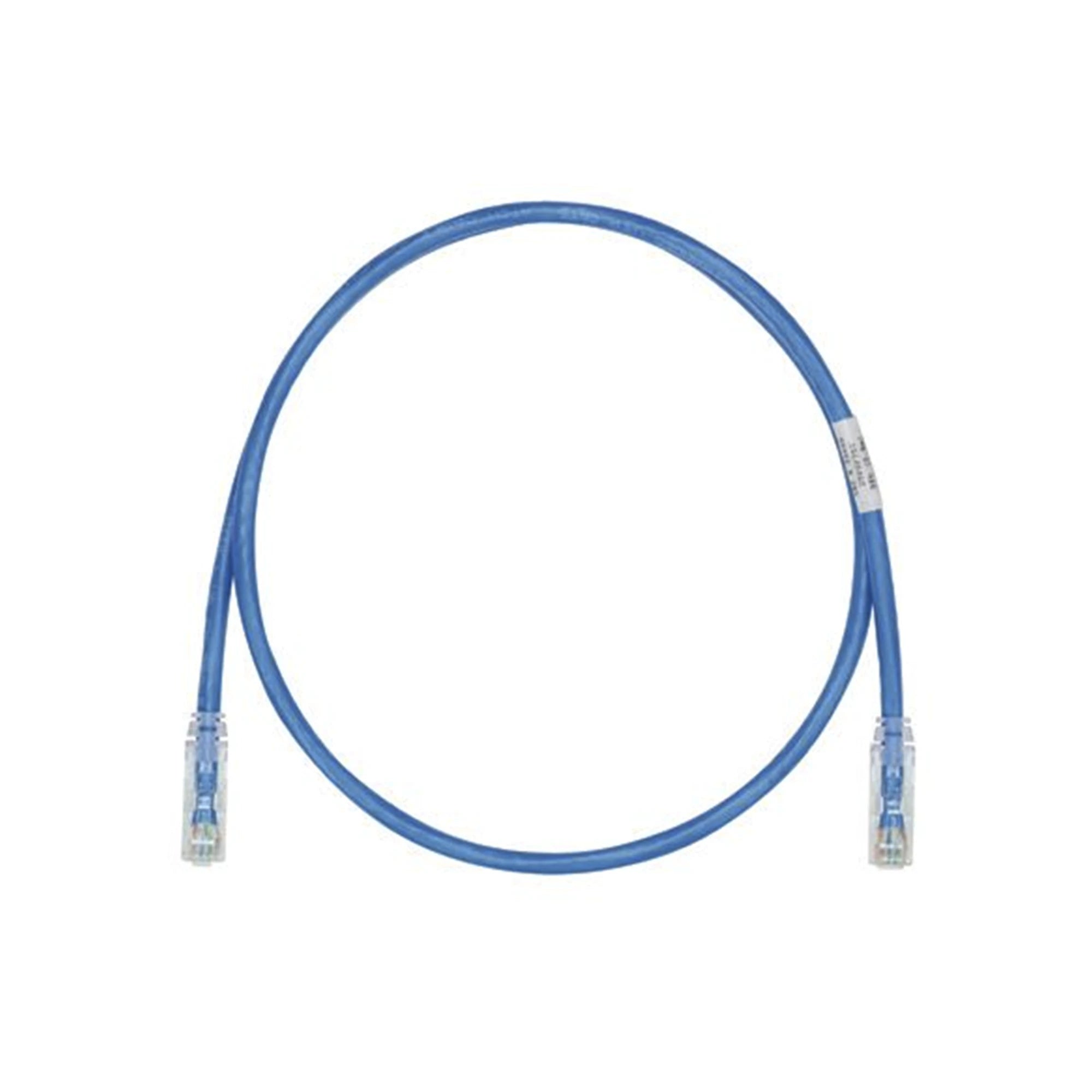 CABLE DE PARCHEO TX6, UTP CAT6, 24 AWG, CM, COLOR AZUL, 2 FT.-Cableado-PANDUIT-Bsai Seguridad & Controles
