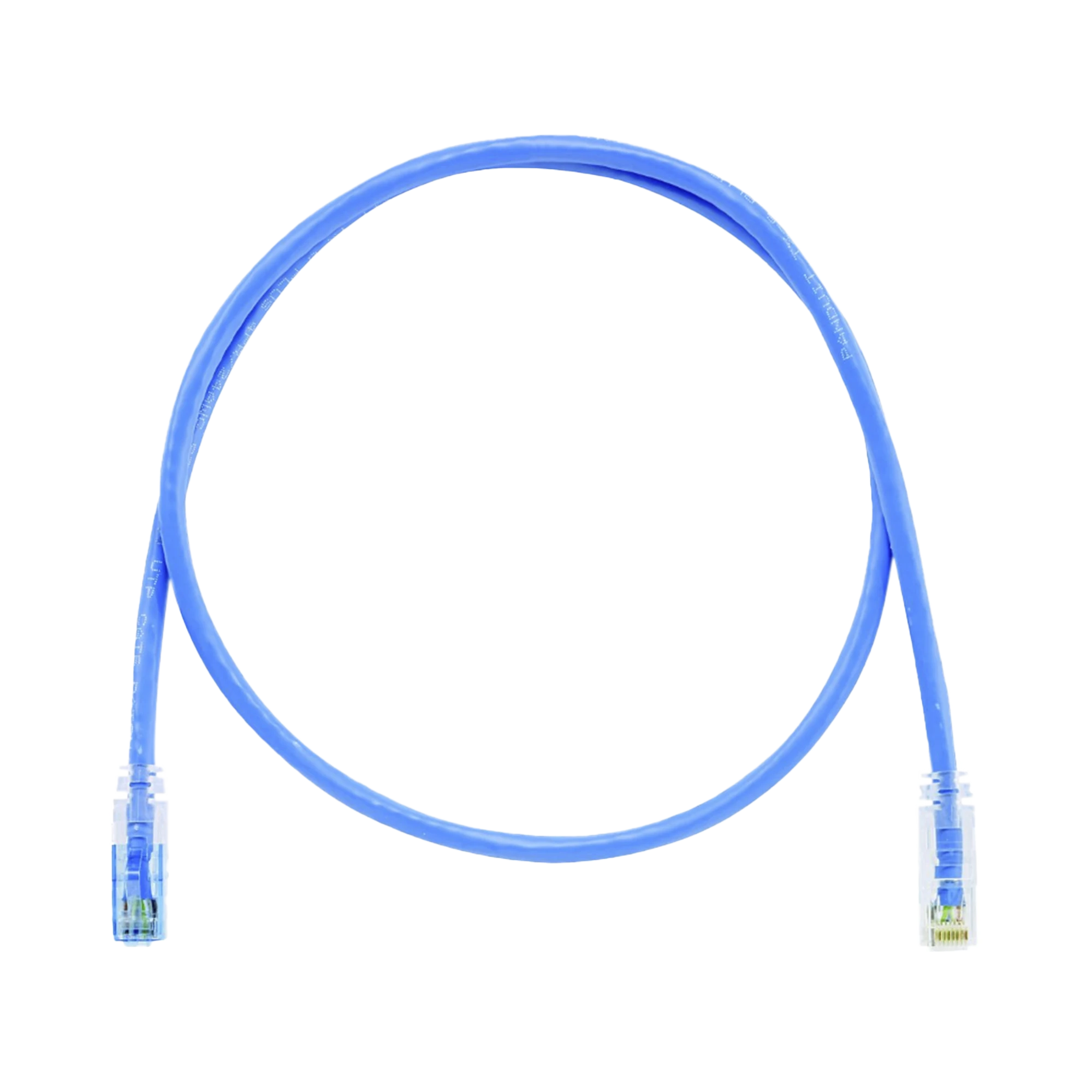 CABLE DE PARCHEO TX6, UTP CAT6, 24 AWG, CM, COLOR AZUL, 7FT-Cableado-PANDUIT-Bsai Seguridad & Controles