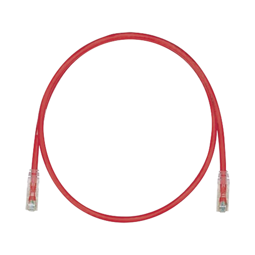 CABLE DE PARCHEO TX6, UTP CAT6, 24 AWG, CM, COLOR ROJO, 100FT-Cableado de Cobre-PANDUIT-Bsai Seguridad & Controles