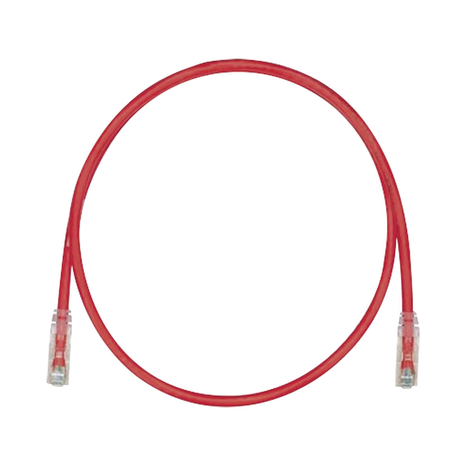 CABLE DE PARCHEO TX6, UTP CAT6, 24 AWG, CM, COLOR ROJO, 10FT-Cableado-PANDUIT-Bsai Seguridad & Controles