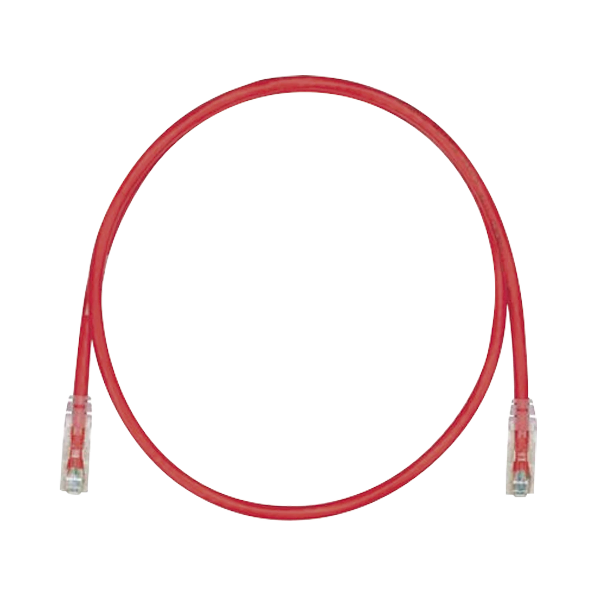 CABLE DE PARCHEO TX6, UTP CAT6, 24 AWG, CM, COLOR ROJO, 10FT-Cableado-PANDUIT-Bsai Seguridad & Controles