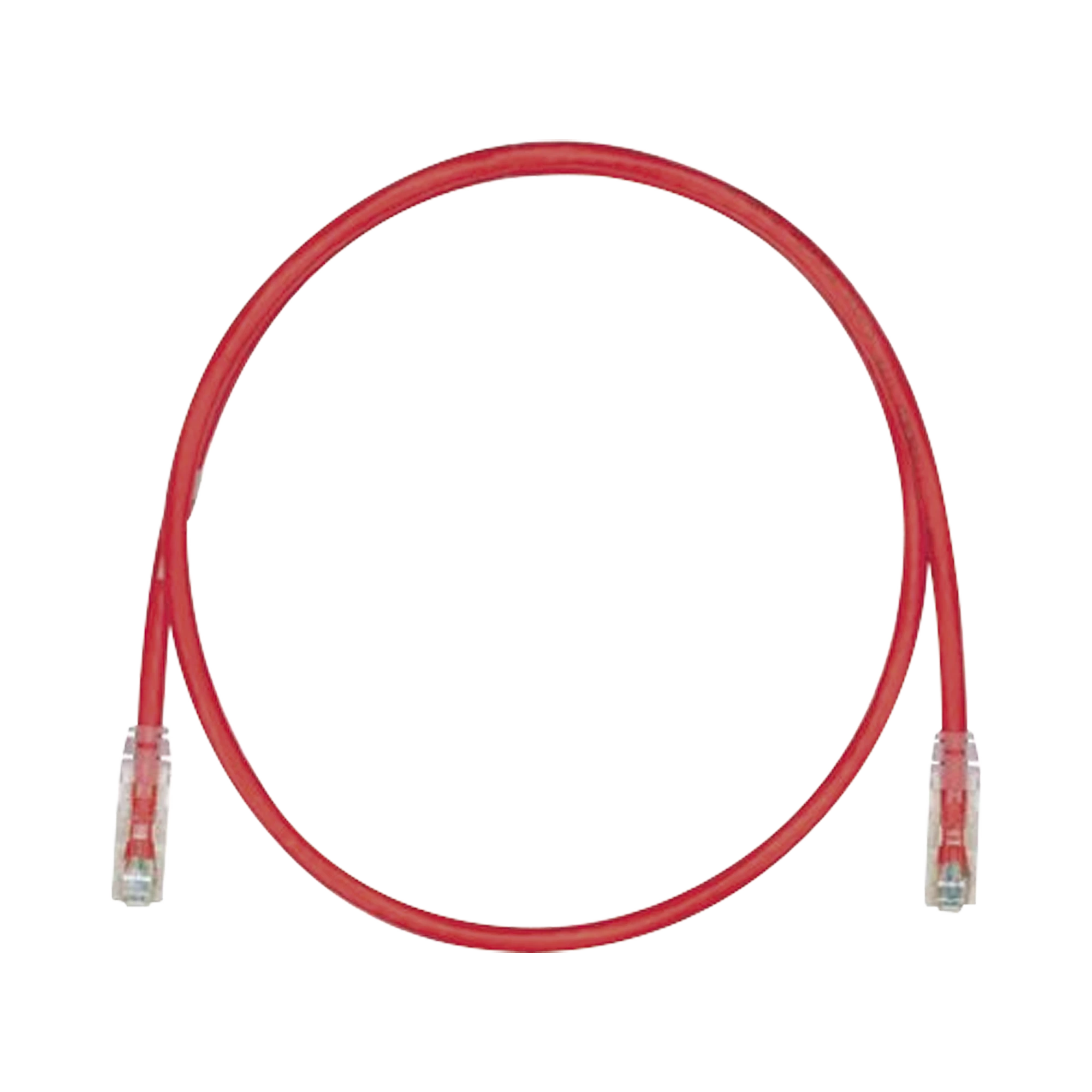 CABLE DE PARCHEO TX6, UTP CAT6, 24 AWG, CM, COLOR ROJO, 3FT-Cableado-PANDUIT-Bsai Seguridad & Controles