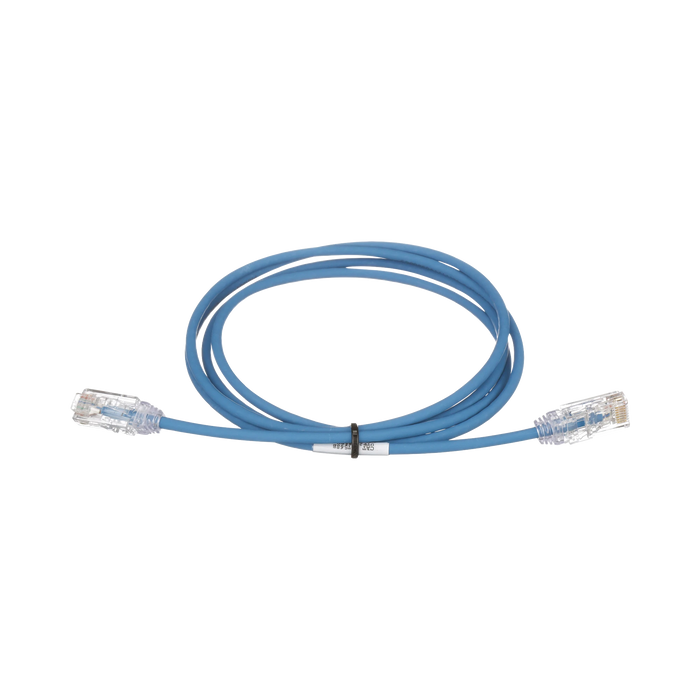 CABLE DE PARCHEO TX6, UTP CAT6, DIÁMETRO REDUCIDO (28AWG), COLOR AZUL, 15 FT-Cableado-PANDUIT-UTP28SP15BU-Bsai Seguridad & Controles