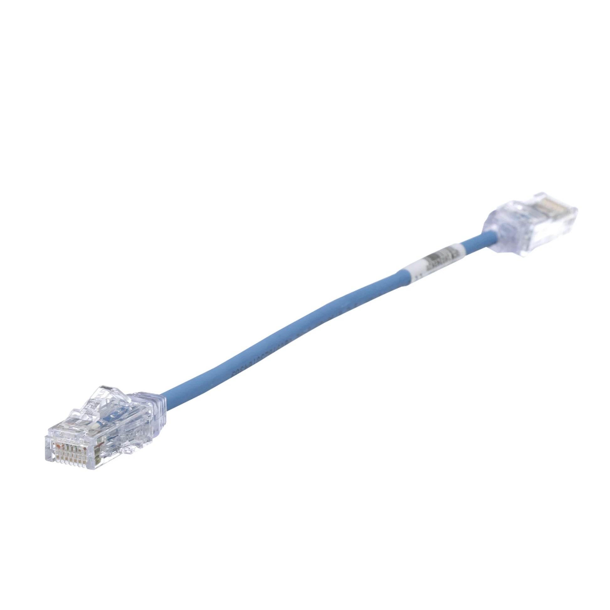 CABLE DE PARCHEO TX6, UTP CAT6, DIÁMETRO REDUCIDO (28AWG), COLOR AZUL, 20CM-Cableado-PANDUIT-Bsai Seguridad & Controles