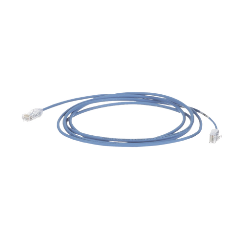 CABLE DE PARCHEO TX6, UTP CAT6, DIÁMETRO REDUCIDO (28AWG), COLOR AZUL, 45FT-Cableado-PANDUIT-Bsai Seguridad & Controles