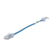 CABLE DE PARCHEO TX6, UTP CAT6, DIÁMETRO REDUCIDO (28AWG), COLOR AZUL, 8IN (20.2CM)-Patch Cords-PANDUIT-Bsai Seguridad & Controles