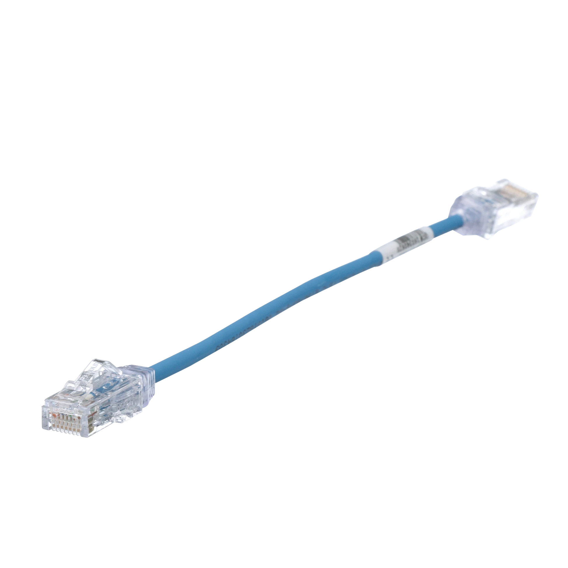 CABLE DE PARCHEO TX6, UTP CAT6, DIÁMETRO REDUCIDO (28AWG), COLOR AZUL, 8IN (20.2CM)-Patch Cords-PANDUIT-Bsai Seguridad & Controles