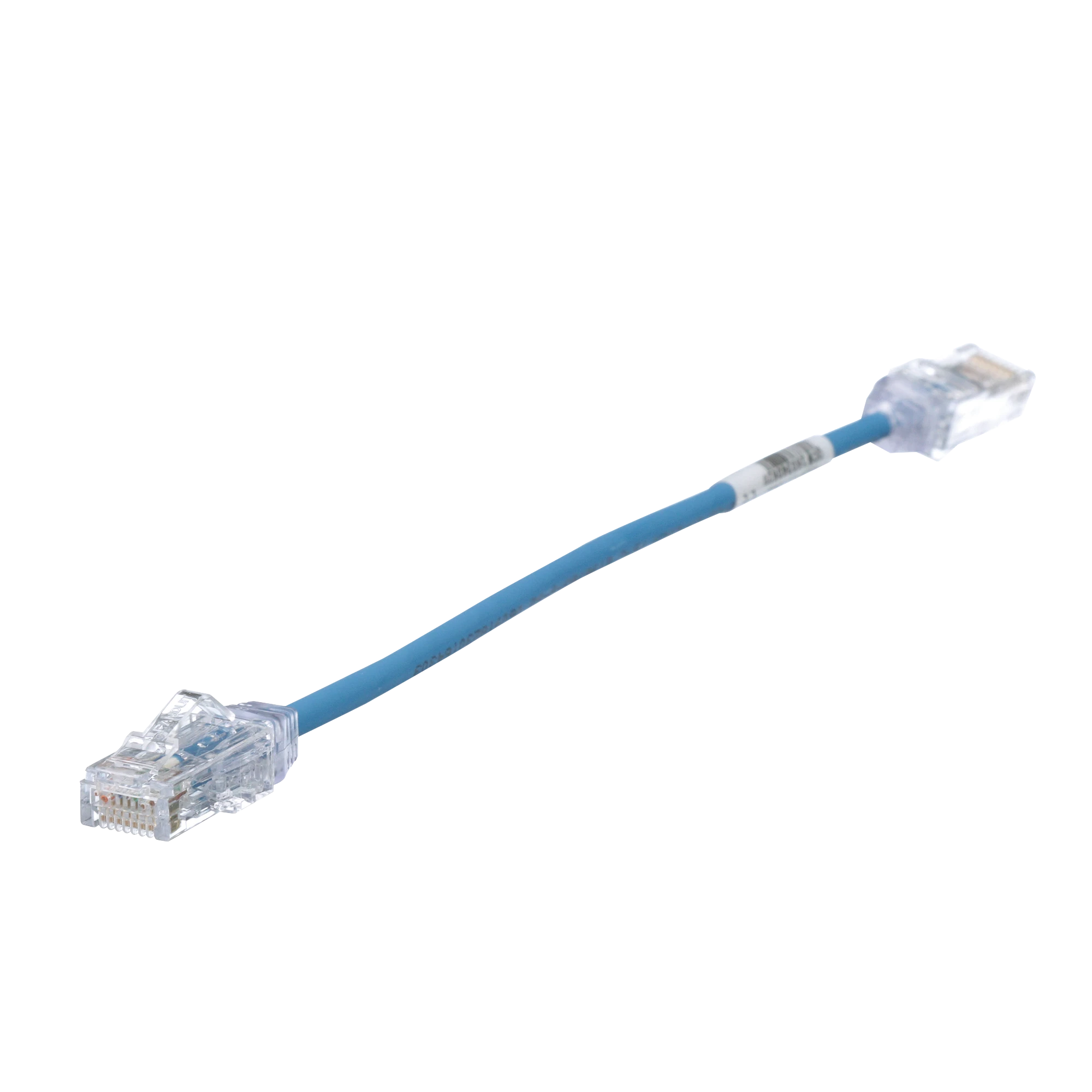 CABLE DE PARCHEO TX6, UTP CAT6, DIÁMETRO REDUCIDO (28AWG), COLOR AZUL, 8IN (20.2CM)-Patch Cords-PANDUIT-Bsai Seguridad & Controles