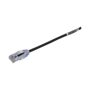 CABLE DE PARCHEO TX6, UTP CAT6, DIÁMETRO REDUCIDO (28AWG), COLOR NEGRO, 1FT-Cableado-PANDUIT-Bsai Seguridad & Controles