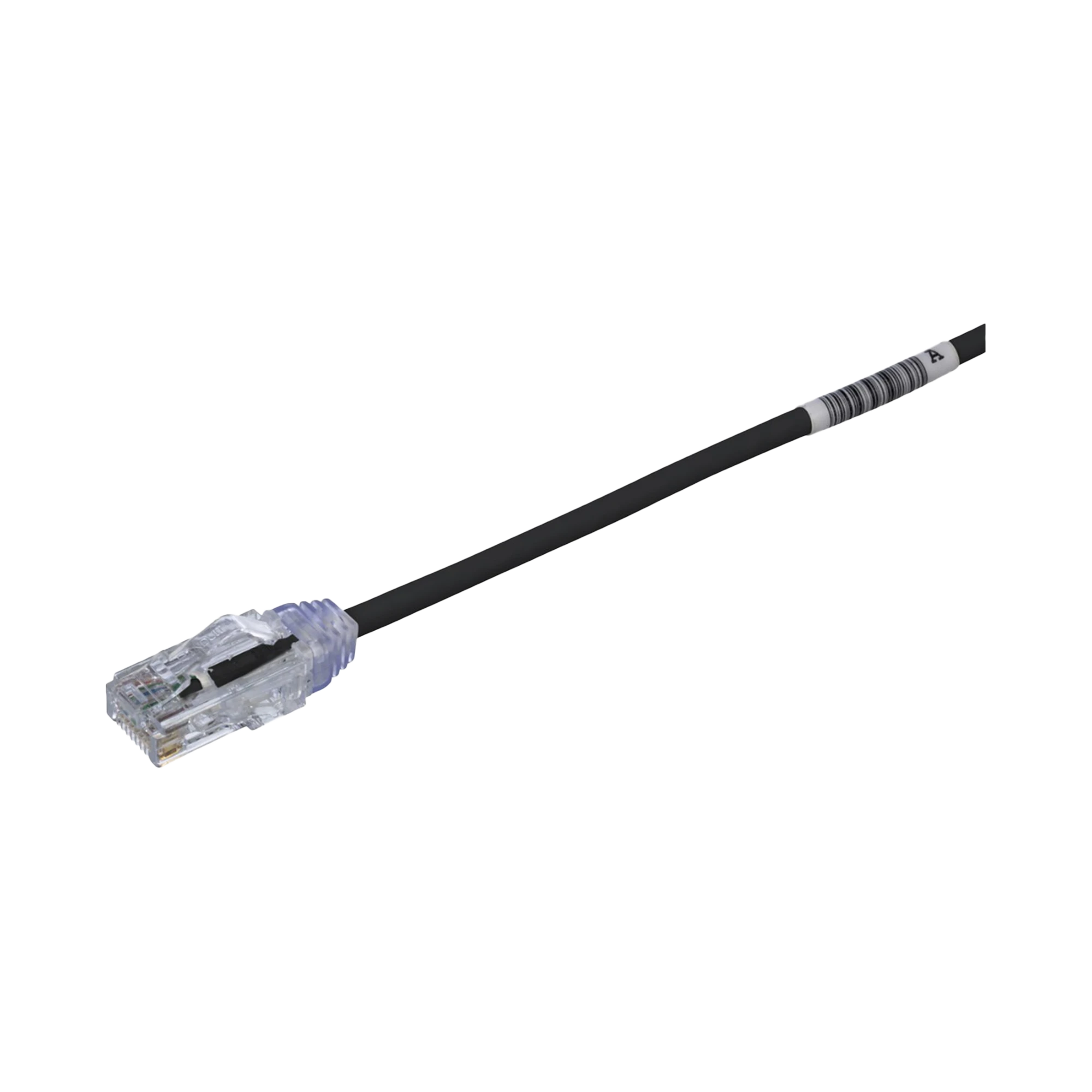 CABLE DE PARCHEO TX6, UTP CAT6, DIÁMETRO REDUCIDO (28AWG), COLOR NEGRO, 1FT-Cableado-PANDUIT-Bsai Seguridad & Controles