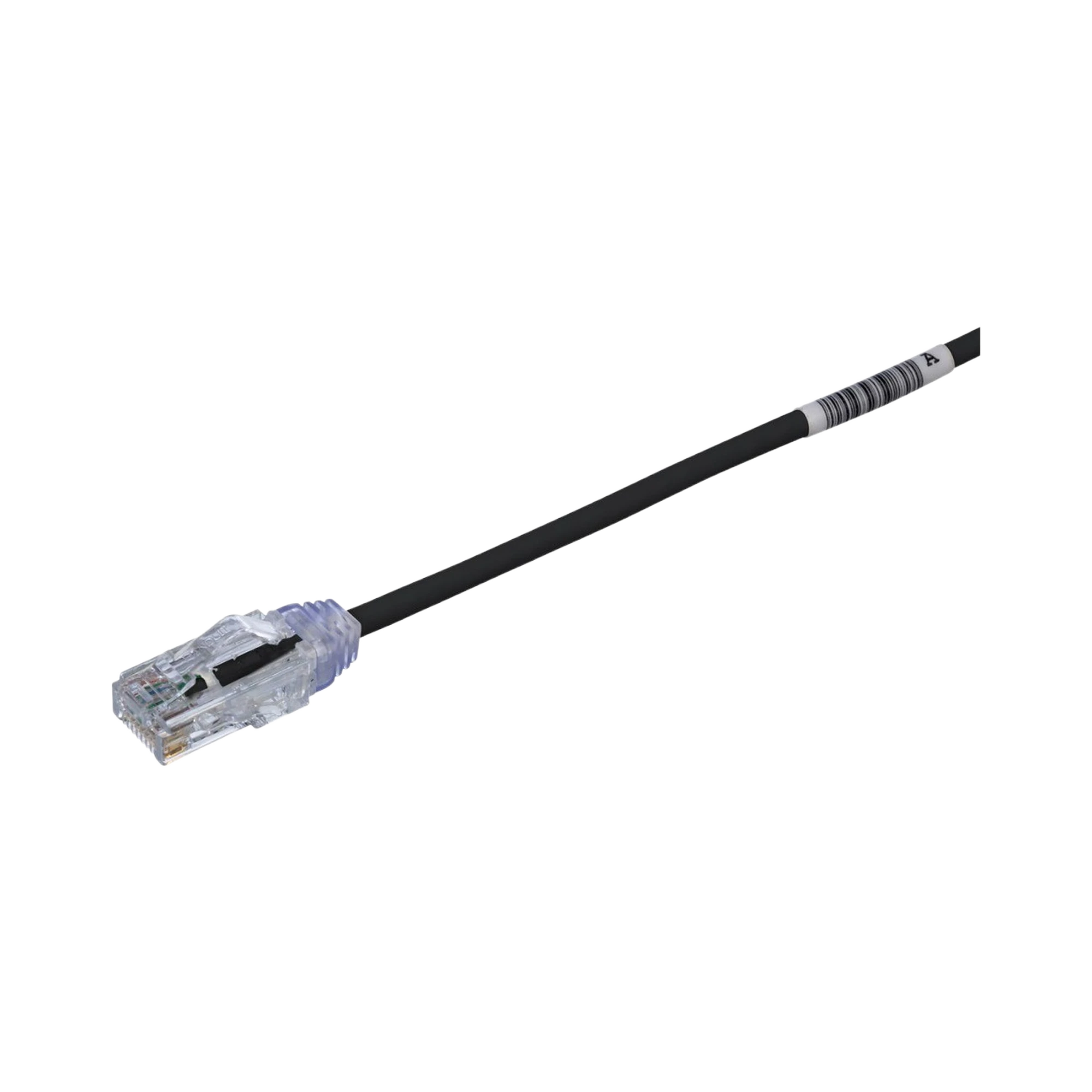 CABLE DE PARCHEO TX6, UTP CAT6, DIÁMETRO REDUCIDO (28AWG), COLOR NEGRO, 20FT-Cableado de Cobre-PANDUIT-Bsai Seguridad & Controles