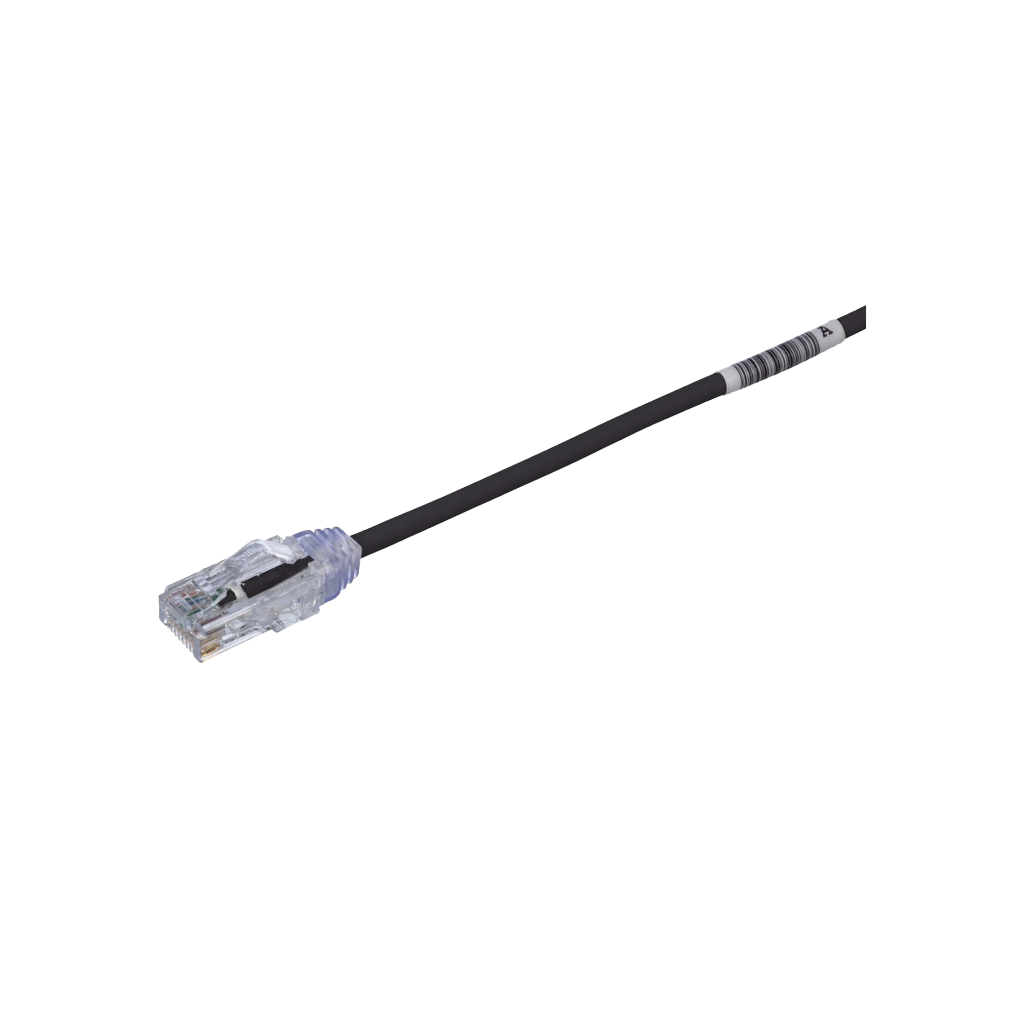 CABLE DE PARCHEO TX6, UTP CAT6, DIÁMETRO REDUCIDO (28AWG), COLOR NEGRO, 6IN (15.2 CM)-Cableado de Cobre-PANDUIT-Bsai Seguridad & Controles