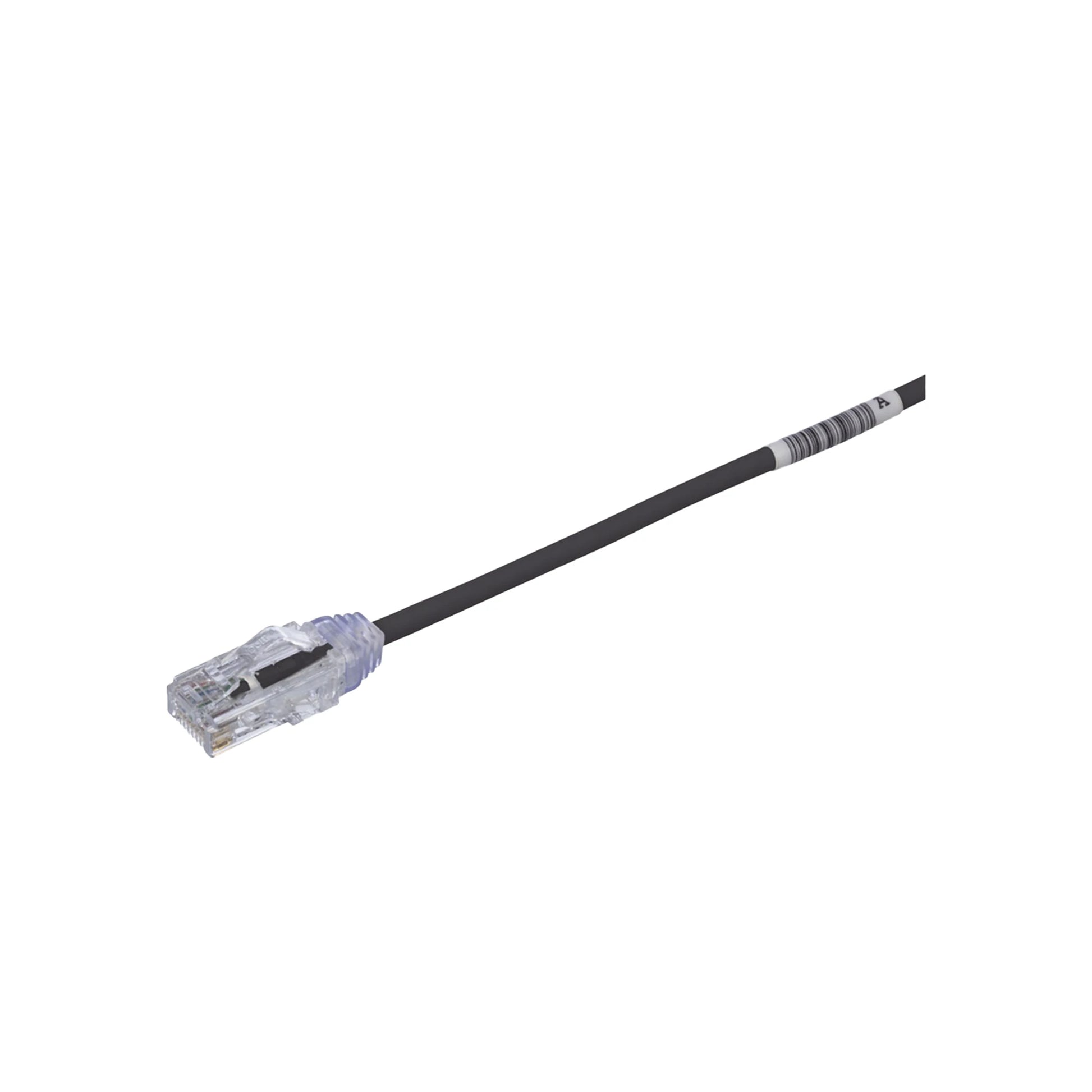 CABLE DE PARCHEO TX6, UTP CAT6, DIÁMETRO REDUCIDO (28AWG), COLOR NEGRO, 8IN (20.2CM)-Cableado de Cobre-PANDUIT-Bsai Seguridad & Controles