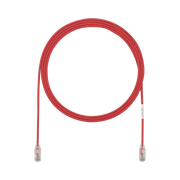 CABLE DE PARCHEO TX6, UTP CAT6, DIÁMETRO REDUCIDO (28AWG), COLOR ROJO, 7FT-Patch Cords-PANDUIT-Bsai Seguridad & Controles